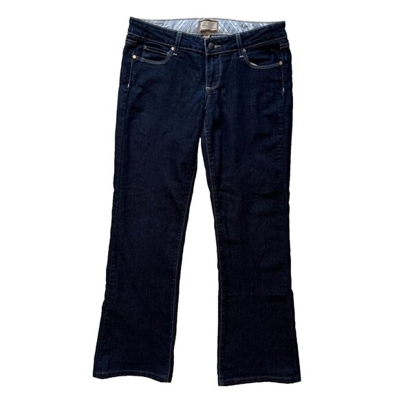 Paige Jeans Woman’s Canyon Boot, 28, wide leg, dark wash, mint condition - Picture 1 of 13